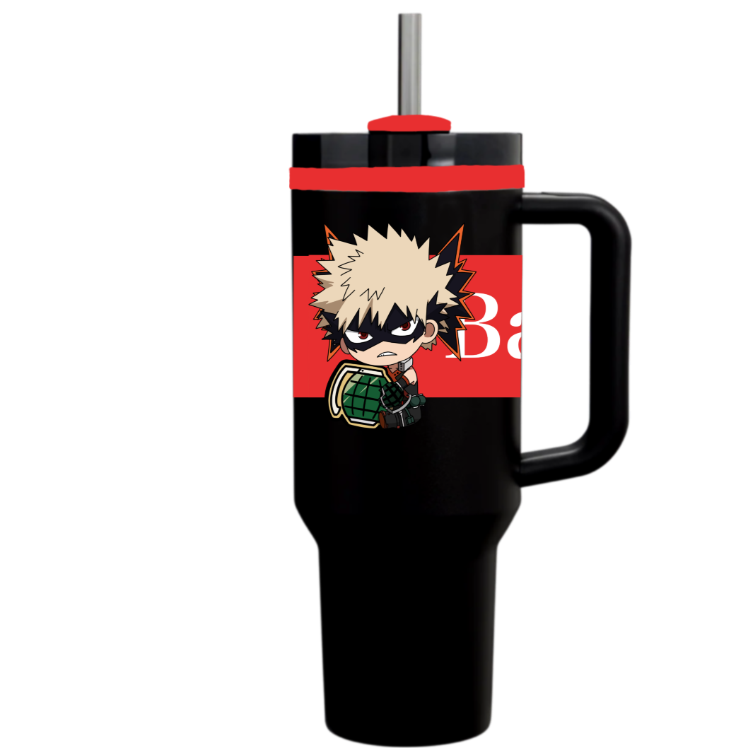 Bakugo (BNHA) Tumbler cup miniature Keychain