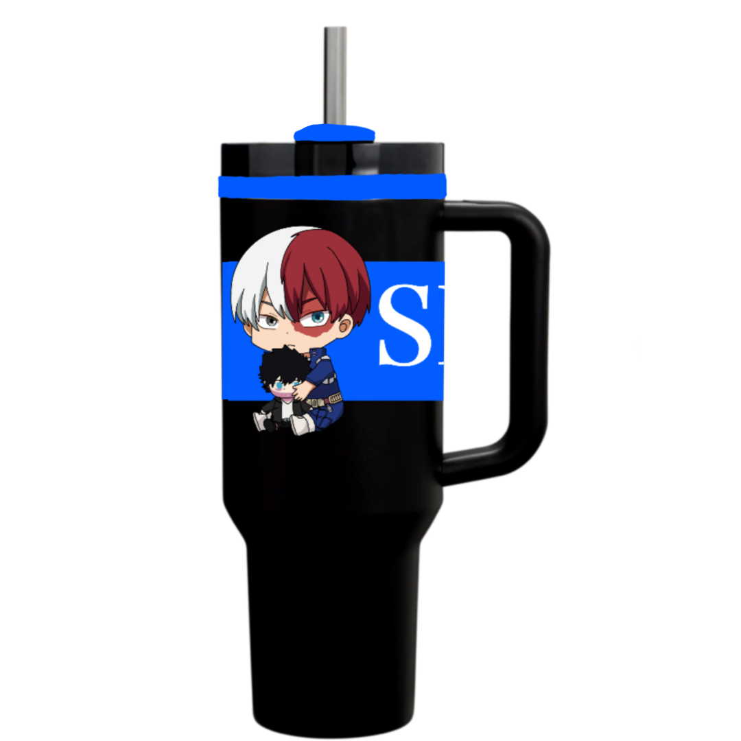 Todoroki (BNHA) Tumbler cup miniature Keychain