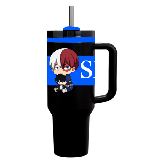 Todoroki (BNHA) Tumbler cup miniature Keychain