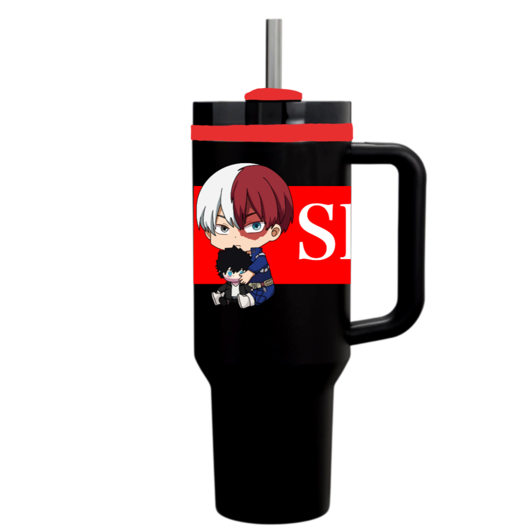 Todoroki (BNHA) Tumbler cup miniature Keychain