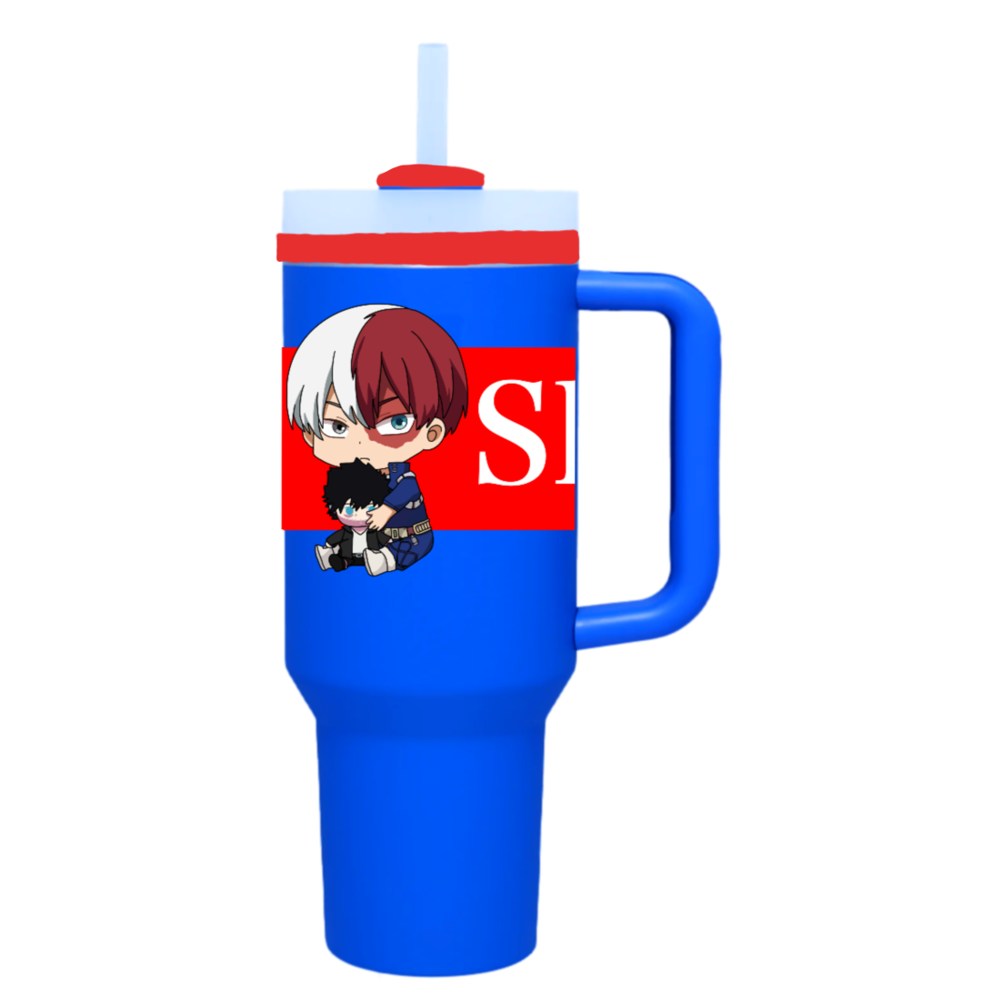 Todoroki (BNHA) Tumbler cup miniature Keychain