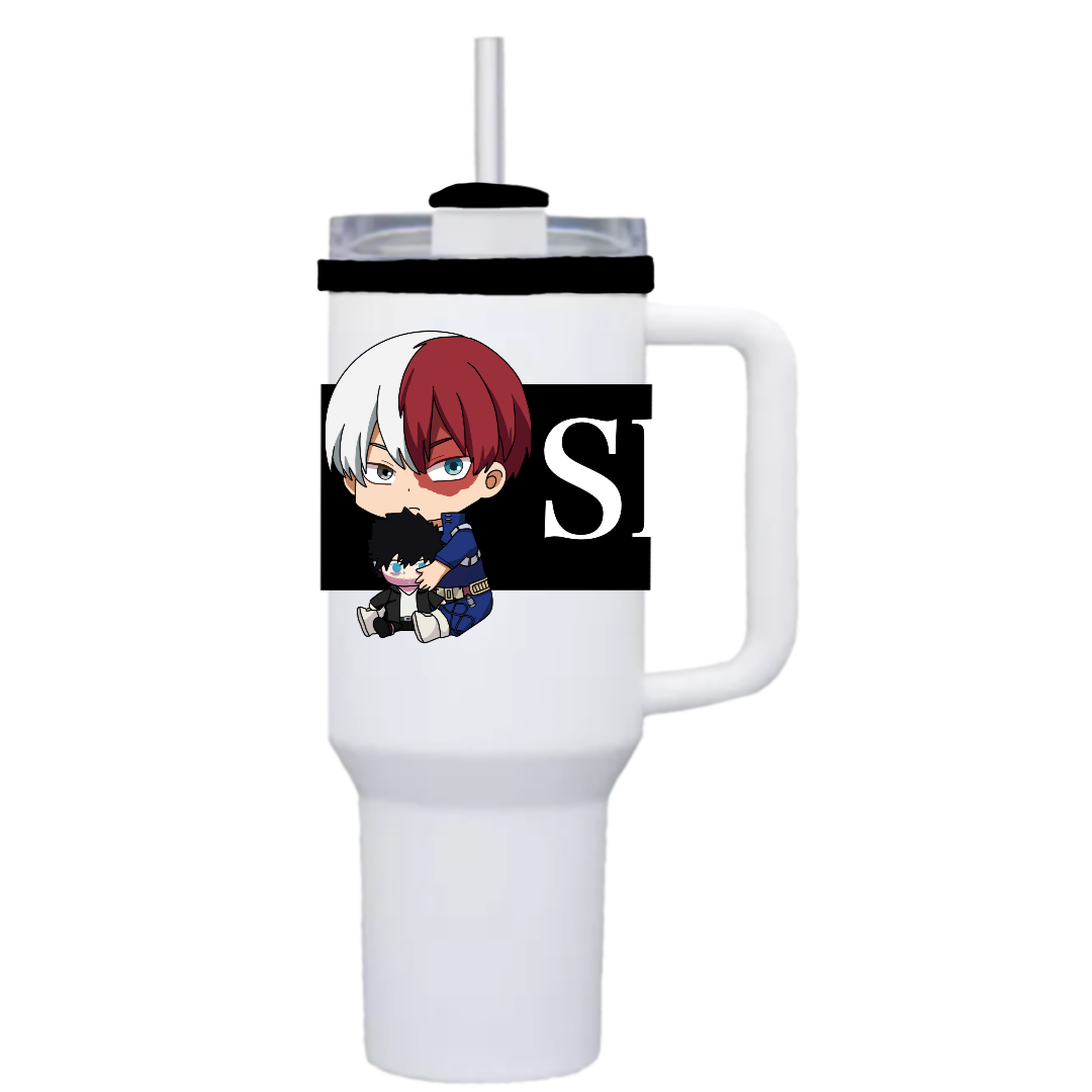 Todoroki (BNHA) Tumbler cup miniature Keychain