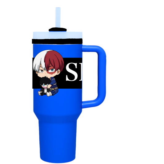 Todoroki (BNHA) Tumbler cup miniature Keychain