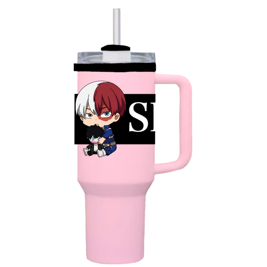 Todoroki (BNHA) Tumbler cup miniature Keychain