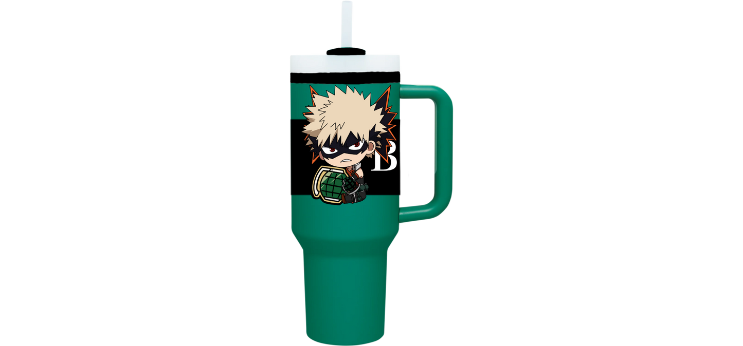 Bakugo (BNHA) Tumbler cup miniature Keychain