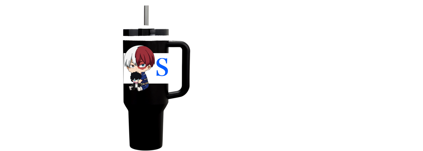 Todoroki (BNHA) Tumbler cup miniature Keychain