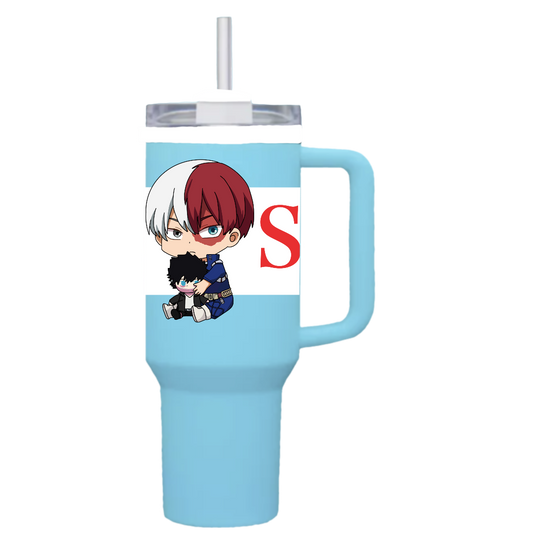 Todoroki (BNHA) Tumbler cup miniature Keychain