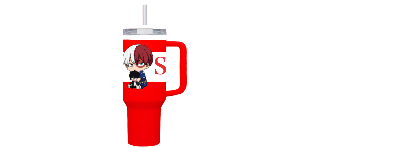 Todoroki (BNHA) Tumbler cup miniature Keychain