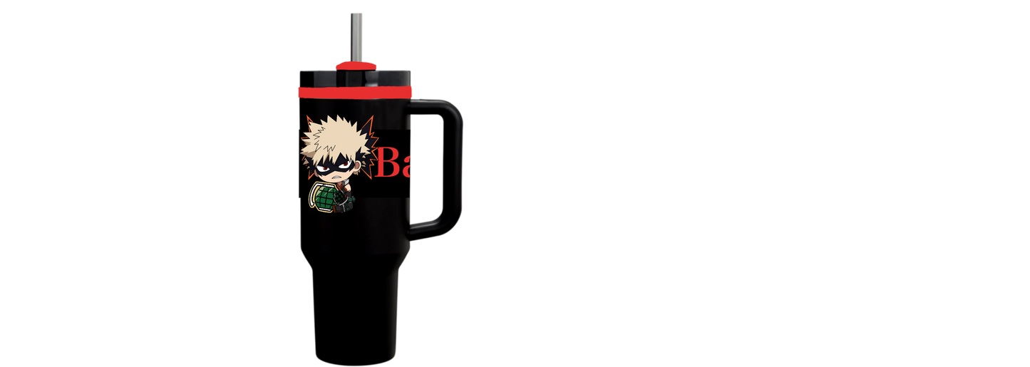 Bakugo (BNHA) Tumbler cup miniature Keychain