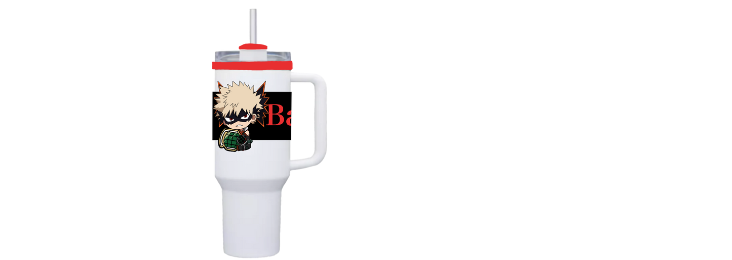 Bakugo (BNHA) Tumbler cup miniature Keychain