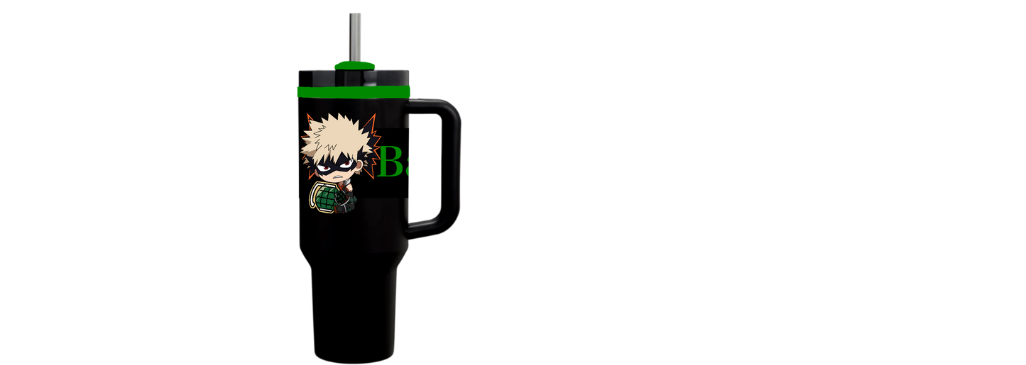 Bakugo (BNHA) Tumbler cup miniature Keychain