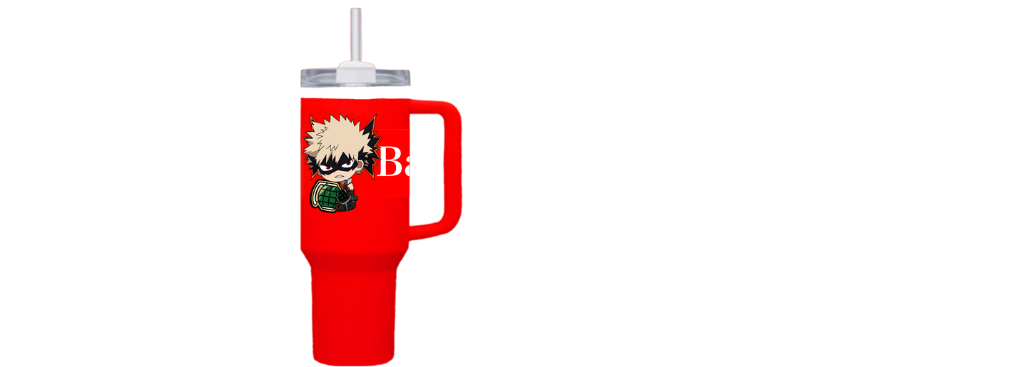 Bakugo (BNHA) Tumbler cup miniature Keychain