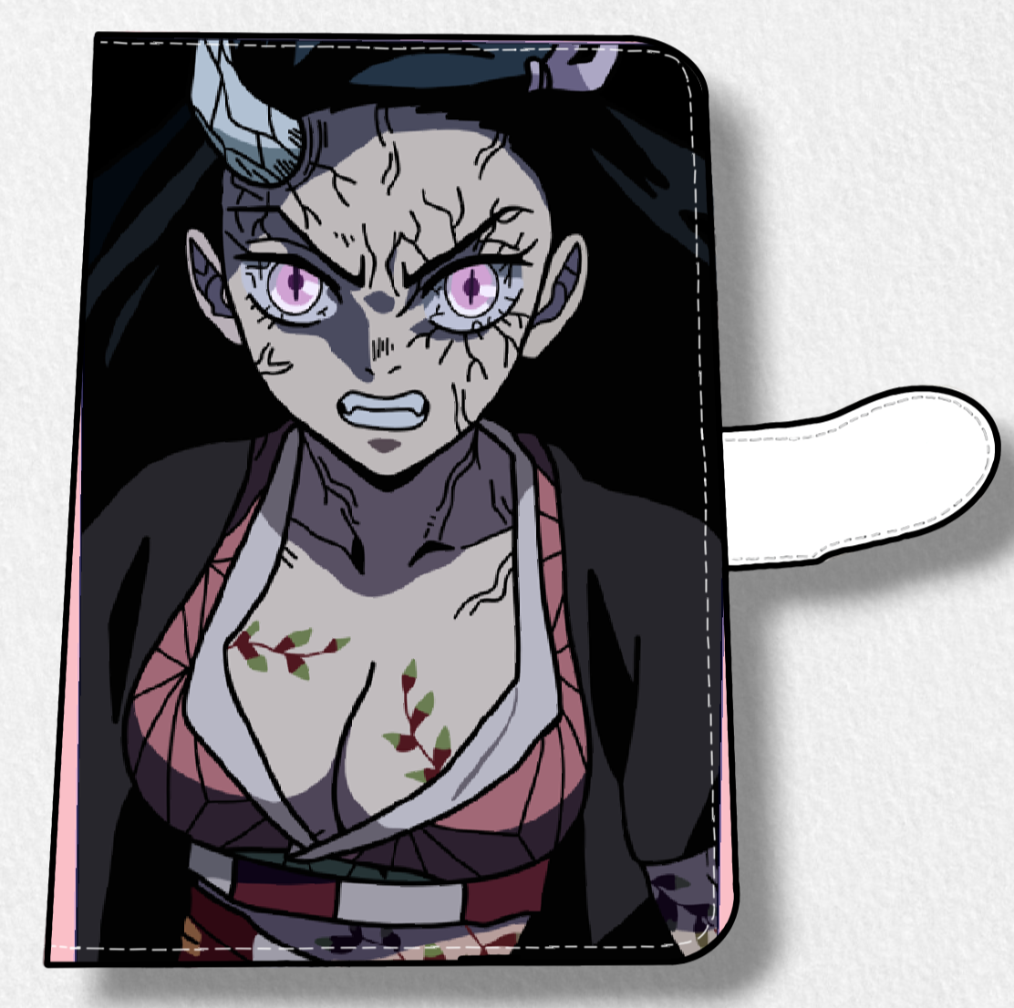 Nezuko (DS) Anime Faux Leather Magnetic Latch Journal