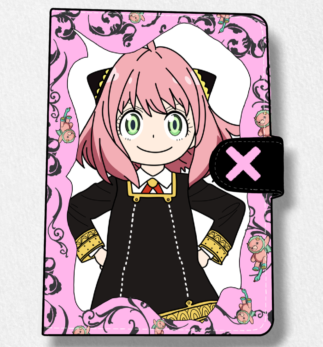 Anya (SXF) Anime Faux Leather Magnetic Latch Journal