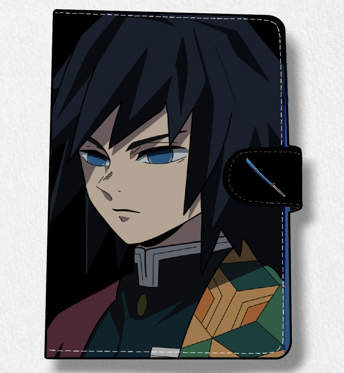 Giyu (DS) Anime Faux Leather Magnetic Latch Journal