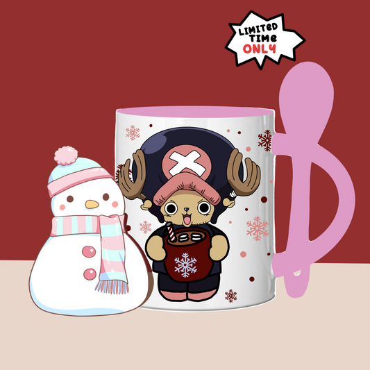 Chopper (OP Pirates) anime mug with spoon