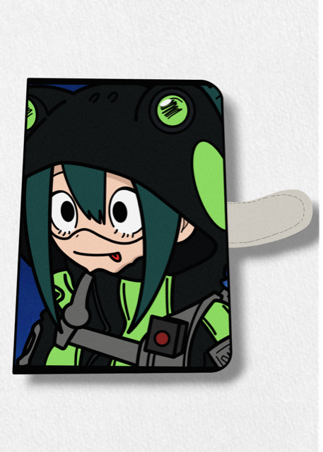 Tsuyu (BNHA) Anime Faux Leather Magnetic Latch Journal