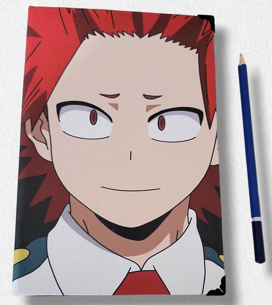 {Pre-Order} My Hero (BNHA) Red riot Anime Faux Leather Journal