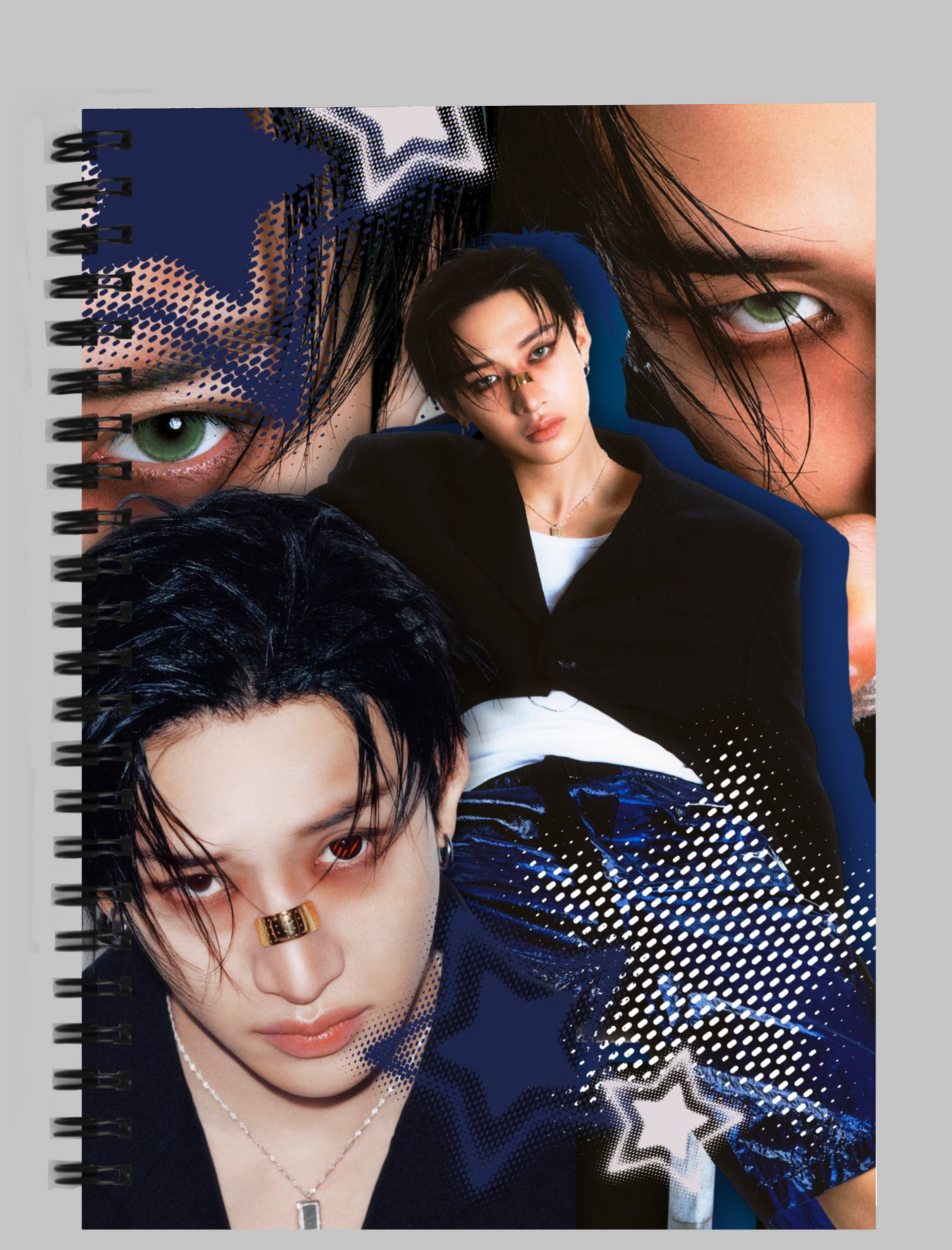 Bangchan (SKZ) Anime Spiral Notebook