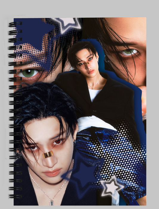 Bangchan (SKZ) Anime Spiral Notebook