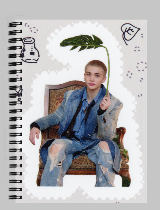 Hyunjin (SKZ) Anime Spiral Notebook