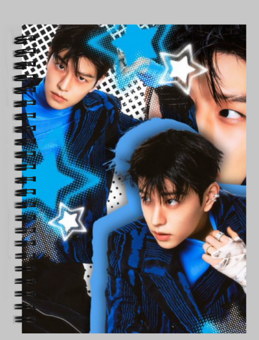 Sungmin (SKZ) Anime Spiral Notebook