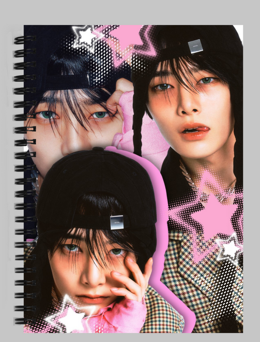I.N (SKZ) Anime Spiral Notebook