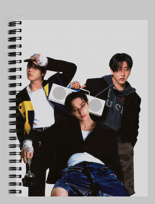 Bangchan (SKZ) Anime Spiral Notebook