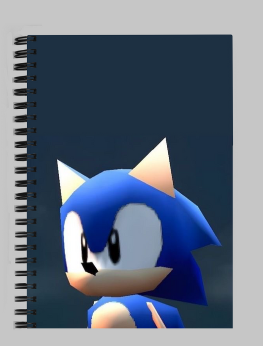 Hedgehog (SNC) Anime Spiral Notebook