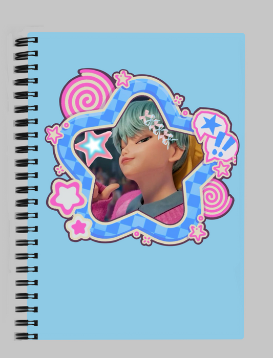 Baby saja (SJB) Anime Spiral Notebook