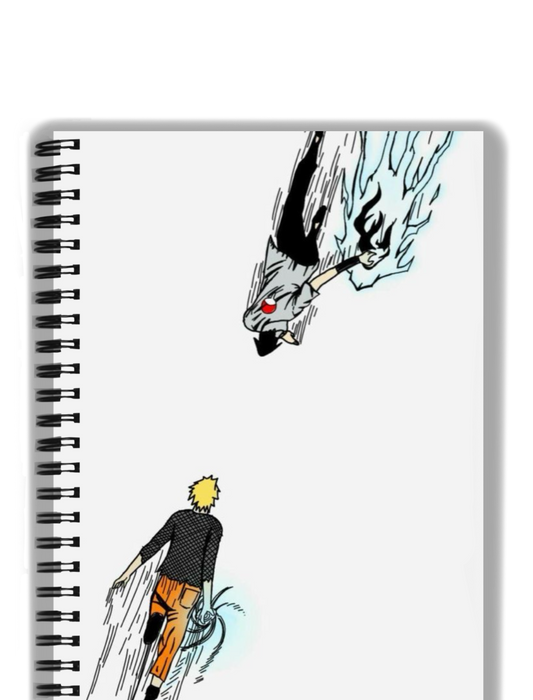 Naruto and Sasuke (NRO) Anime Spiral Notebook