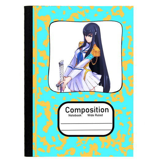 Satsuki (KLK) Composition notebook Camo