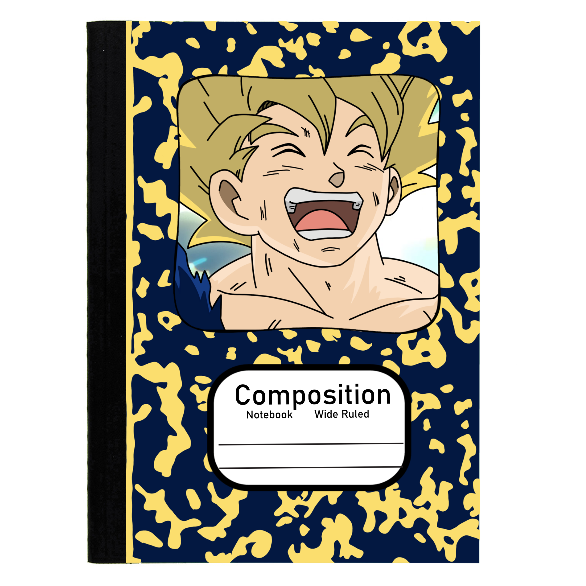 Goku (DBZ) Composition notebook Camo – Swagime