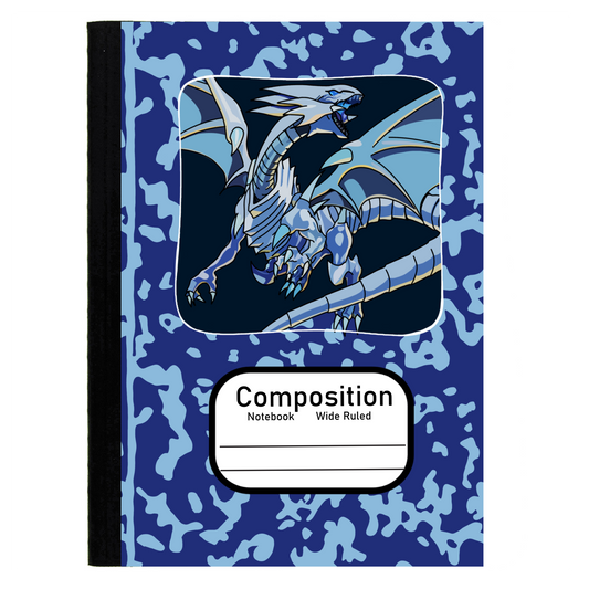 Blue eyes (YGO) Composition notebook Camo