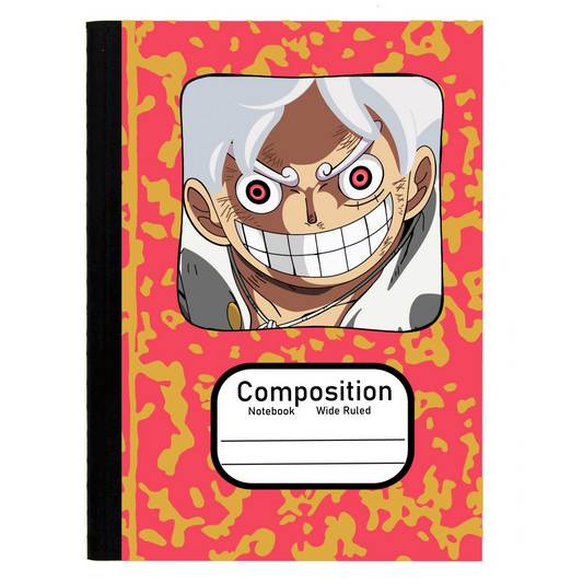 Luffy (OP Pirates) Composition notebook Camo