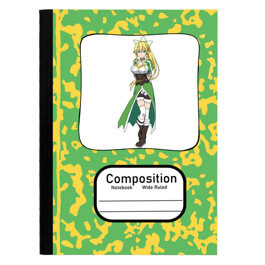 Leafa (SAO) Composition notebook Camo