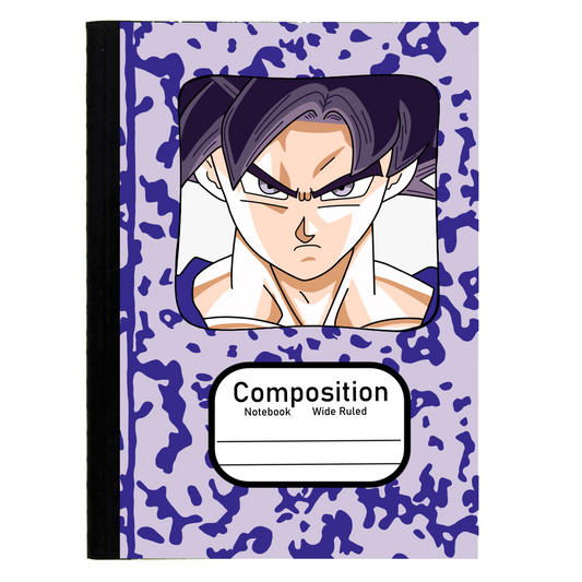Goku (DBZ) Composition notebook Camo