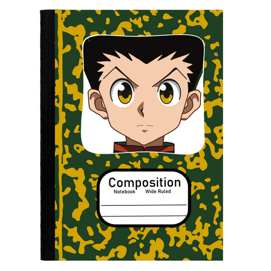 Gon (HXH) Composition notebook Camo