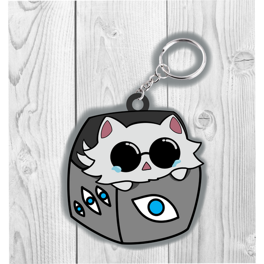 Gojo Cat (JJK) Keychain