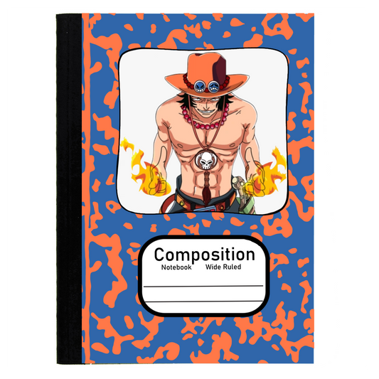 Ace (OP Pirates) Composition notebook Camo