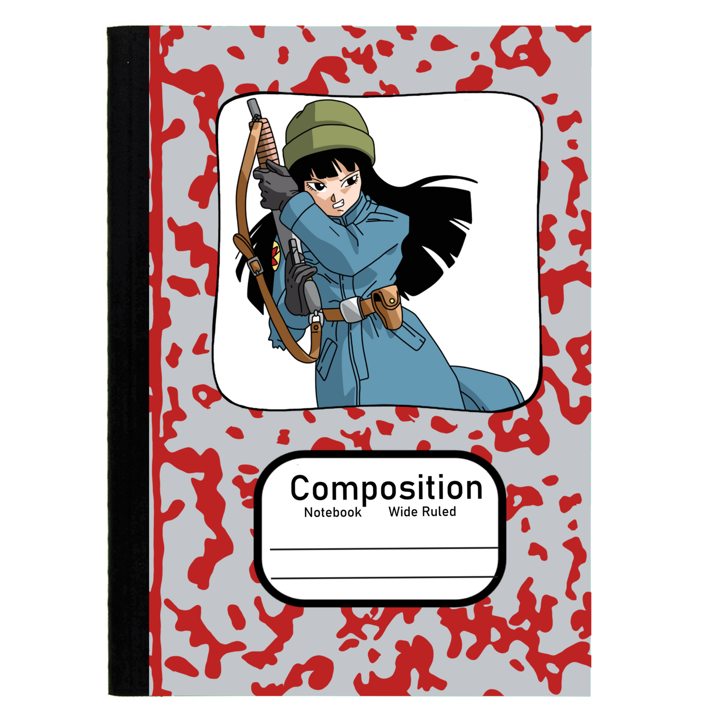 Mai (DBZ) Composition notebook Camo