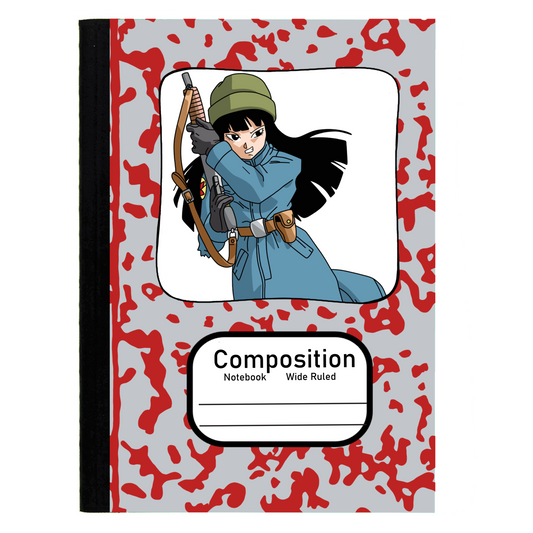 Mai (DBZ) Composition notebook Camo