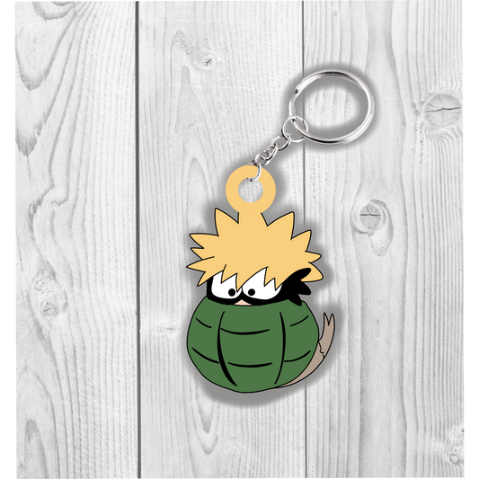 Bakugo (BNHA) Keychain