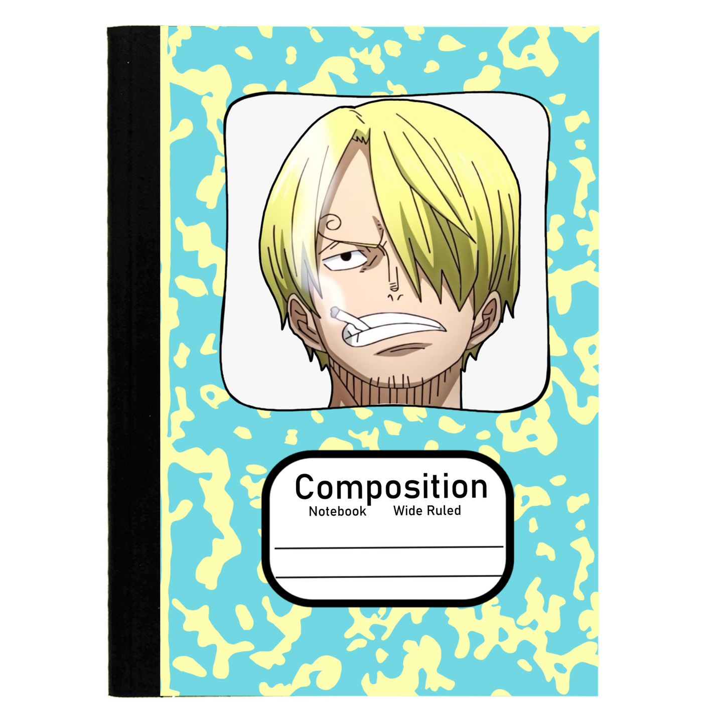 Sanji (OP Pirates) Composition notebook Camo