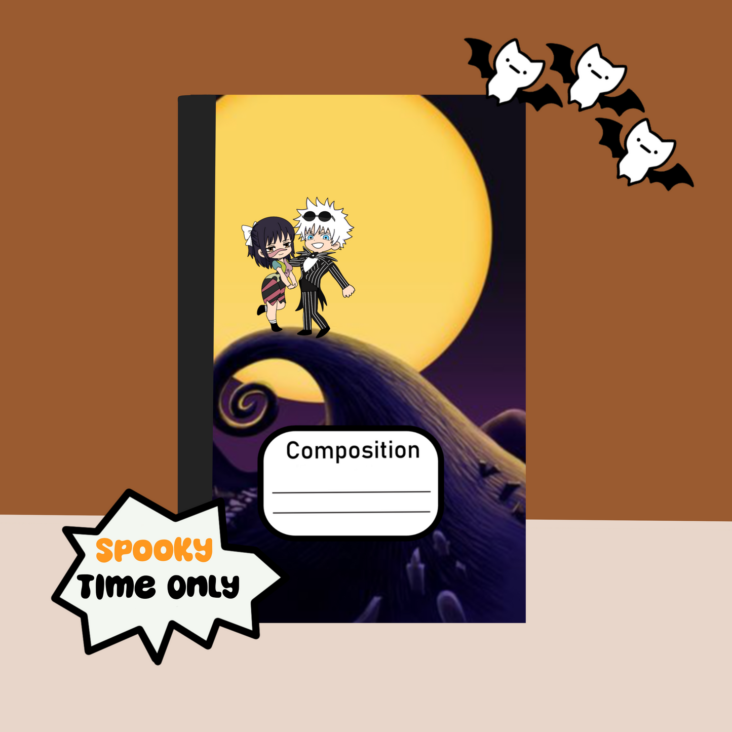 The Nightmare before Shibuya (JJK) Composition notebook Full art