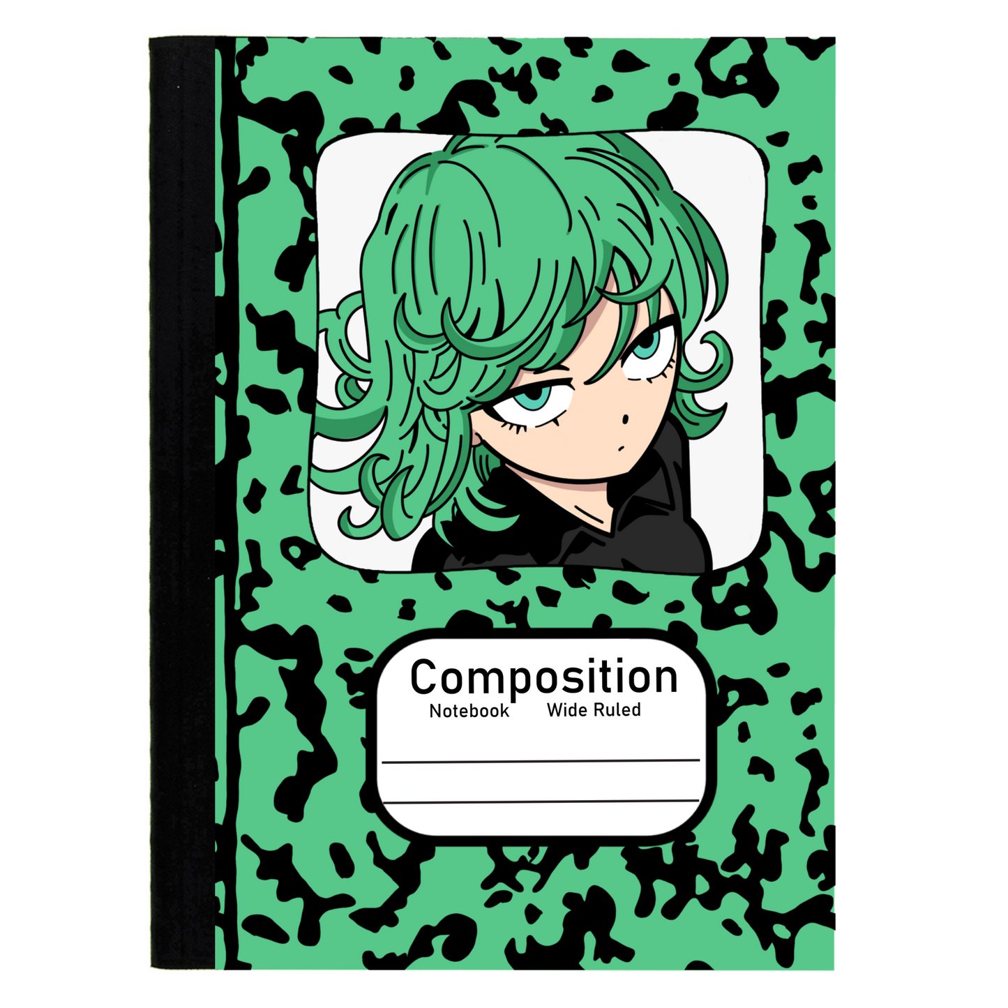 Tatsumaki (OPIMAN) Composition notebook Camo