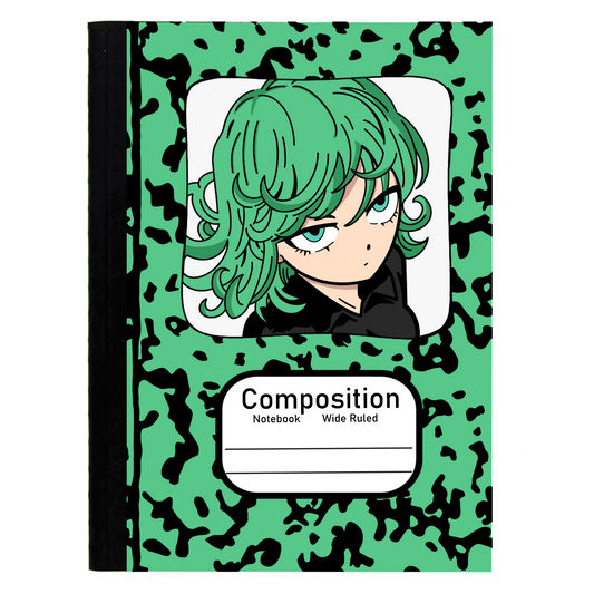 Tatsumaki (OPIMAN) Composition notebook Camo