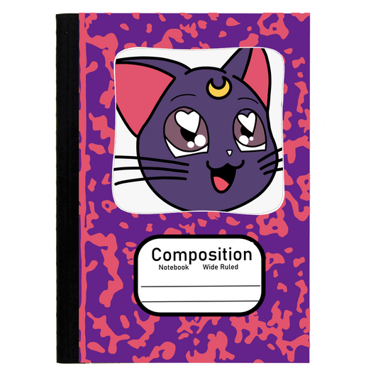 Luna (SM) Composition notebook Camo