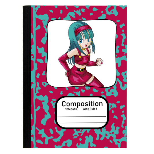 Bulla (DBZ) Composition notebook Camo