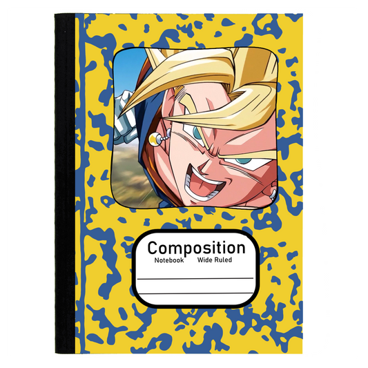 Super Vegito (DBZ) Composition notebook Camo